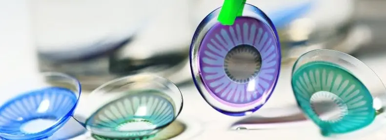 Boîtes de lentilles de contact